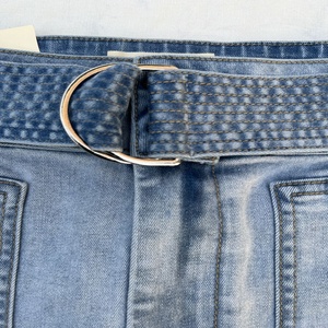 Jupes pour femmes, jupe midi élégante en forme de A, tissu léger en mélange de coton, coupe confortable pour le printemps, l'été, l'automne, décontractée - Product Image 3