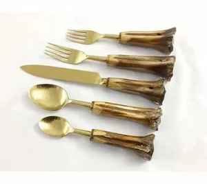 Ensemble de couverts Royal & Classique, couverts en métal, argentés, manche design, acier inoxydable, finition miroir, durable - Product Image 6