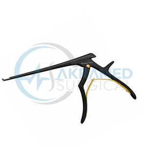 Rongeur Kerrison Negro de Alta Calidad, 45 Grados, 5 mm x 22 cm, Instrumentos Ortopédicos con Certificación CE - Product Image 1