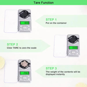 Báscula Digital de Bolsillo Mini Electrónica de 0.01g con Pantalla, para Joyería y Diamantes, en Oferta - Product Image 5