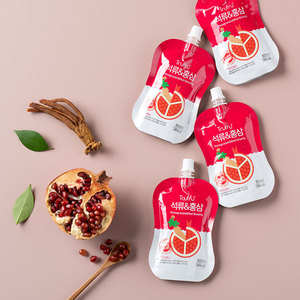 [Pure Bright Warm Cooperative] Boisson naturelle à la grenade et au ginseng rouge, boisson énergétique saine, soutien immunitaire, rafraîchissant - Product Image 1