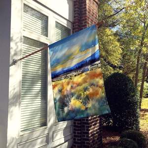 Nevada sagebrush เสาระเบียงขนาดใหญ่ประดับด้วยสีน้ำงานศิลปะแขวนผนังบ้านทำจากโพลีเอสเตอร์ - Product Image 2