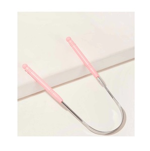 Solid Copper Oral <b>Scraper</b> Tool Built for Effective Tongue <b>Cleaning</b> Fresh Breath Maintenance and Everyday Dental Wellness Care - Product Image 2