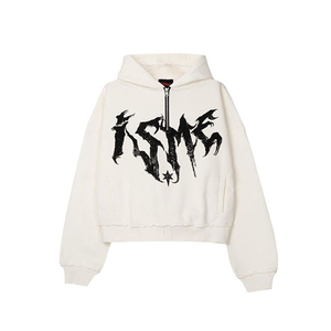 Sweat-shirt à capuche oversize en coton et fibre de bambou pour homme, doux, style streetwear, avec poche avant - Product Image 2