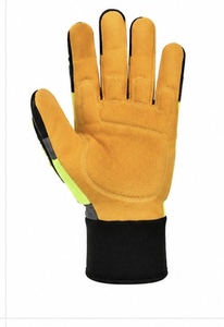 Guantes de Trabajo Resistentes a Impactos MUBASHAR PRO GRIP INTERNATIONAL, Diseño Ergonómico Moderno, Recubrimiento de Nitrilo en la Palma - Product Image 3