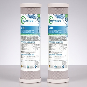 Filtre à eau de réduction de PFAS de 2,5 x 10 pouces pour purificateurs d'eau, matériau certifié NSF, filtre à eau de qualité supérieure - Product Image 1