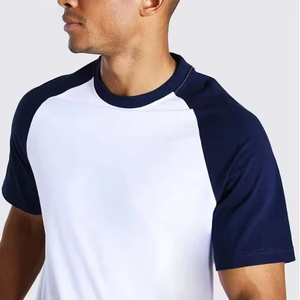 T-shirt pour homme à col rond et manches courtes, fabricant de vêtements en gros, logo personnalisé, respirant, meilleur prix, matière douce et durable - Product Image 4