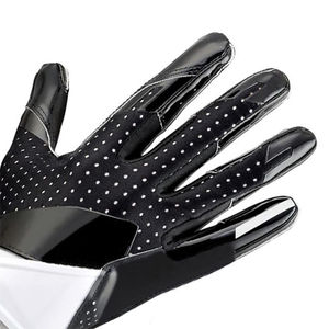 Proveedor Mayorista de la Mejor Calidad, Guantes de Fútbol Americano SALUBRIOUS SPORTS, Nuevo Estilo, Transpirables, Resistentes, de Poliéster/Algodón - Product Image 6