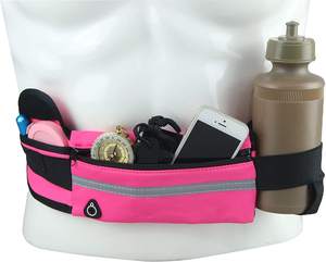 กระเป๋าคาดเอว กระเป๋าคาดเอวแบบมีซิป เข็มขัดวิ่ง เสื้อคลุมลำลอง กระเป๋าใส่โทรศัพท์ พกพาสะดวก สายรัดปรับได้ กระเป๋าคาดเอว - Product Image 6