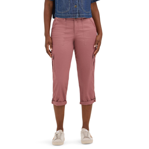 Pantalones Capri Cargo de Primera Calidad para Mujer, Color Sólido, Pantalones Tres Cuartos, Casuales, Holgados, para Actividades al Aire Libre - Product Image 1