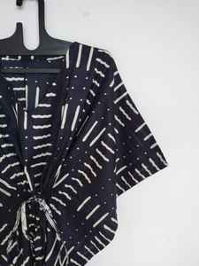 ชุดคลุมผ้าฝ้ายอินเดียสำหรับผู้หญิง ทำมือ ชุดคลุมชายหาด คิโมโน โรบ สวมใส่สบาย เหมาะสำหรับใส่ในรีสอร์ทช่วงฤดูร้อน - Product Image 5