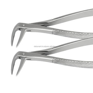 ชุดคีมถอนฟันสแตนเลสแบบใช้มือสำหรับผู้ใหญ่ คีมถอนฟันสำหรับผู้เชี่ยวชาญทางการแพทย์ ด้ามจับตามหลักสรีรศาสตร์ ได้รับมาตรฐาน CE - Product Image 5