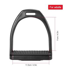 Estribos de Plástico para Montar a Caballo, Antideslizantes, Ajustables, Superligeros, para Cirugía Veterinaria Internacional - Product Image 3