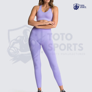 Conjunto de Yoga para Mujer, Cómodo, Delgado, de Primera Calidad, Tejido de Alto Rendimiento, Superventas, Buen Servicio, Ropa Deportiva Ligera y Transpirable - Product Image 4