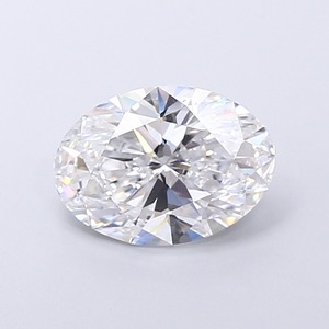 Diamant de laboratoire ovale de 4,03 carats, pureté D VVS2, aspect impeccable, polissage excellent, certifié, écologique, carbone pur synthétique - Product Image 1