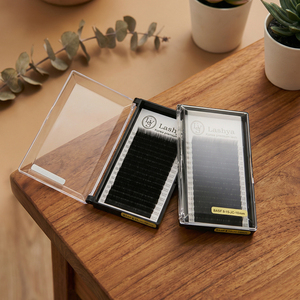 [Lashya] Extensiones de Pestañas PBT Planas y Elípticas, Aspecto Oscuro y Sensación Ligera, Pestañas Individuales de Visón Sintético al por Mayor - Product Image 1