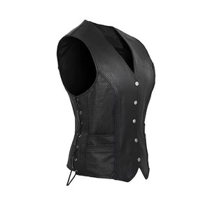 Chaleco de Cuero para Mujer, Nueva Edición, Alta Calidad, Precio Bajo, Nuevo Diseño, Según Demanda del Cliente - Product Image 2