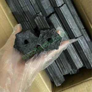 Carbón de Aserrín Hexagonal Tipo B para Asados Familiares, Venta al por Mayor, Caja de 10 kg, Carbón AVC Bajo en Ceniza y sin Humo - Product Image 3