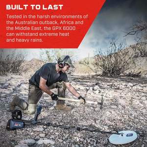 Detector de Metales Minelb GPX 6000 con Bobinas Impermeables de 11 Monoloops y 14 Doble-D (Auriculares Inalámbricos Incluidos) - Product Image 2