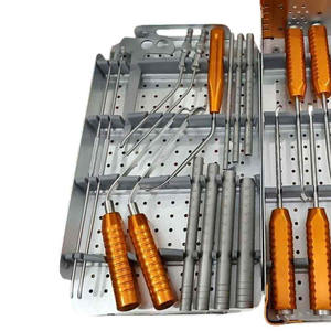 Set de Cirugía Endoscópica Unilateral Biportal de Columna Vertebral (UBE) de Acero Inoxidable, Kit de Neurocirugía Ortopédica Manual, Certificado MOL, Reutilizable - Product Image 3