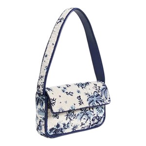 Handmade Light <b>Blue</b> Ocean Fish Sequin Shoulder <b>Bag</b> | Sparkling Sea Life Party <b>Clutch</b> Purse <b>for</b> Women - Product Image 4