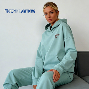 High Quality Summer Autumn Sportswear Tracksuits Pullover Baggy Oversized Jogging Tracksuits Blank Hoodie Jogger <b>Sweatpants</b> <b>Sets</b> - Product Image 3