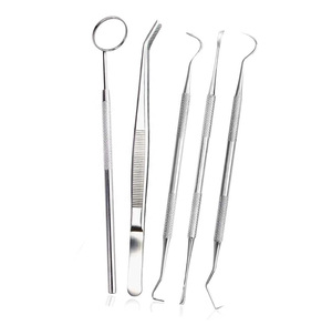 SAAR GLOBAL Kit d'instruments chirurgicaux dentaires en acier inoxydable pour les procédures de restauration dentaire, avec poignée ergonomique moletée, Classe I, manuel - Product Image 1