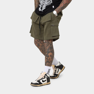 Shorts Cargo Homme de Haute Qualité en Gros – Décontractés, Amples, Unis, Séchage Rapide, Nylon, Taille Élastique, Marque Personnalisée, Tendance - Product Image 6