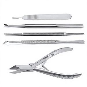 Meilleur fournisseur 2026 : Instruments manuels personnalisés en acier inoxydable de haute qualité, certifiés CE, réutilisables, de classe I, pour ongles incarnés (lot de 3 pièces) - Product Image 1