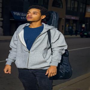 Sudadera con capucha unisex de 350 GSM, 100% algodón, con cremallera, de peso medio, corte regular, para impresión digital, ecológica. - Product Image 5