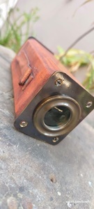 Télescope en bois de style antique Calvin Handicrafts avec finition polie et tube d'objectif en métal - Product Image 4