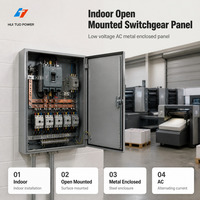 Tableau de distribution électrique de haute qualité pour intérieur, basse tension, montage ouvert, coffret de commutation métallique encastré