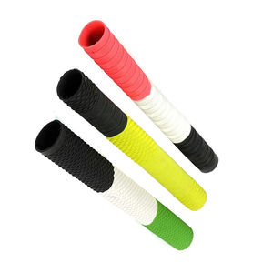 Empuñadura de Bate de Cricket Avanzada, Antideslizante, Absorbente de Impactos, de Goma, Cómoda, Duradera, de Larga Duración, Diseño Innovador, Arcoíris - Product Image 3