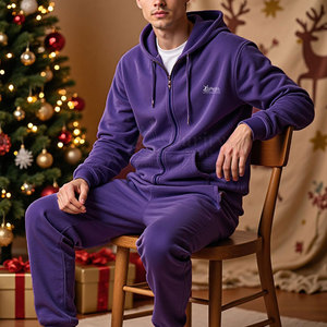 Nouvelle Collection 2026 : Survêtement Homme Hiver Style Urbain en Coton – Meilleure Vente Actuelle - Product Image 2