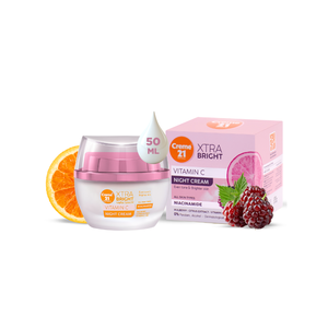 Crème de nuit hydratante Creme 21 Xtra Bright 50ml pour une peau lisse et éclatante - Product Image 1