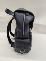 Sac à dos pour ordinateur portable en cuir véritable de haute qualité 20-35L Fermeture éclair Doublure en polyester imperméable Voyage d'affaires Usage quotidien Unisexe