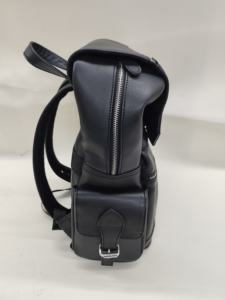 Sac à dos pour ordinateur portable en cuir véritable de haute qualité 20-35L Fermeture éclair Doublure en polyester imperméable Voyage d'affaires Usage quotidien Unisexe - Product Image 5