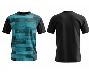 T-shirt de sublimation de qualité professionnelle, impression longue durée |   Tailles pour hommes, femmes et jeunes |   Vêtements de sport légers et à séchage rapide - Product Image 3