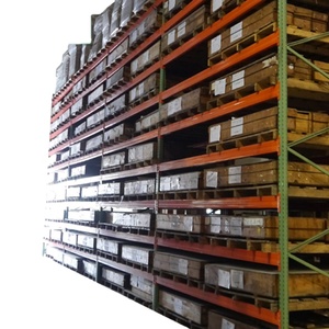 Heavy Duty Warehouse <b>Storage</b> Stacking Racks Pallet Rack US Teardrop Pallet <b>Racking</b> System CE Certified Zinc Surface Treatment - Product Image 1