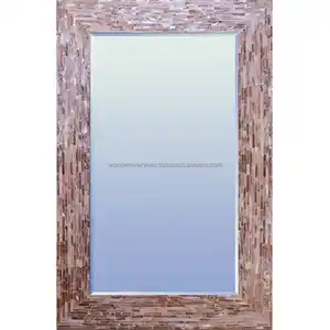 Premium Quality Mother Of Pearl Wall Mirror For Bedroom And Living Room Wall Decoration From Indian Supplier Of Mirror BY W O