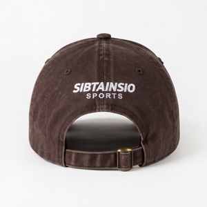 Gorra de Béisbol Marrón Desgastada con Logotipo Bordado Personalizado, Estilo Vintage, Ajustable, para Deportes y Uso Diario - Product Image 5
