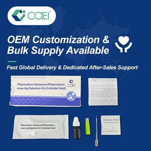 Kit de détection rapide de l'antigène du paludisme à double antigène Plasmodium haute sensibilité pour le diagnostic rapide du paludisme falciparum et vivax - Product Image 4