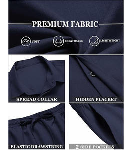 ชุดกางเกงขาสั้นวอร์มผู้ชายสำหรับฤดูหนาว - สวมใส่สบาย เหมาะสำหรับออกกำลังกายและกิจกรรมลำลอง แห้งเร็วและระบายอากาศได้ดี - Product Image 3