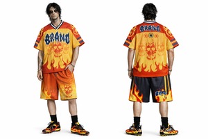 Ensemble de maillot et short de football américain de qualité supérieure, uniforme sportif respirant, vêtements d'équipe personnalisés pour les entraînements et les matchs - Product Image 4