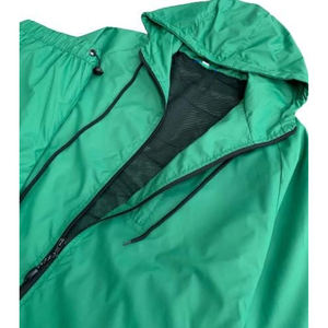 Conjunto Deportivo Informal Unisex para Exteriores, Chaqueta Cortavientos Personalizada de Nailon, Diseño 2 en 1, Secado Rápido, Ligero, con Capucha, para Verano - Product Image 6