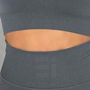 Women High Waisted Yoga Shorts <b>Tummy</b> <b>Control</b> Butt Lift Activewear Shorts Seamless Ribbed Women Yoga Shorts High Stretch - Product Image 6