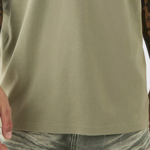 Top Selling Men's Boxy T-Shirts Custom Logo Front High Quality 100% Cotton Loose Fit O-Neck <b>Short</b> <b>Sleeve</b> Anti-Wrinkle 180g - Product Image 5