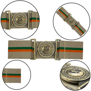 Cinturones de Regimiento Personalizados con Hebilla Ajustable |   Cinturón de Sujeción con Precio Económico y Logotipo Personalizado - Product Image 5