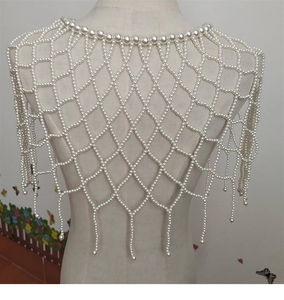 Collier de perles noires, design exceptionnel pour les fêtes, idéal pour les cadeaux d'anniversaire à prix avantageux - Product Image 4