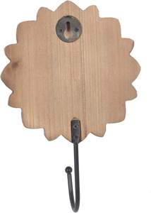 Flower Design Decorative <b>Wall</b> Hooks Stylish Towel Clothes <b>Key</b> Holder <b>Wall</b> Mounted Single <b>Rack</b> <b>for</b> Bathroom Kitchen - Product Image 3